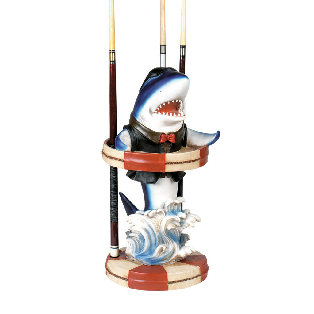 Blue Shark Cue Stand